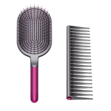 Набір щіток Dyson Designed Paddle Brush and Detangling Comb (Fuchsia/Black) Набір щіток Dyson Designed Paddle Brush and Detangling Comb (Fuchsia/Black)