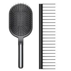 Набір щіток Dyson Designed Paddle Brush and Detangling Comb (Nickel/Black) Набір щіток Dyson Designed Paddle Brush and Detangling Comb (Nickel/Black)