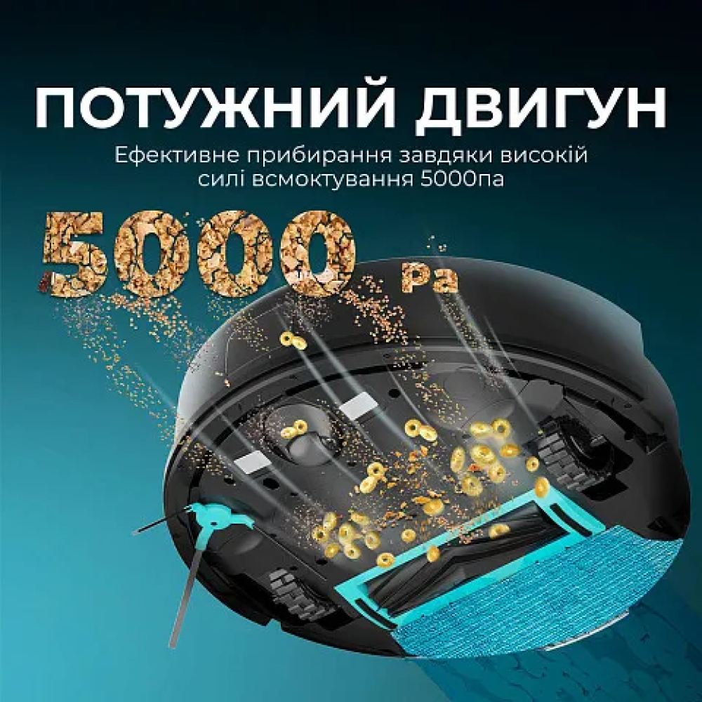 Робот-пилосос Cecotec Conga 7690 Immortal Max Home (Black)